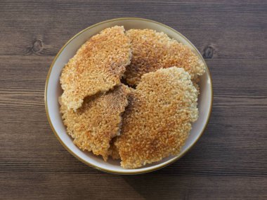 Kore yemeği Nurungji, çıtır pirinç kabuğu.