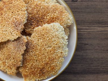 Kore yemeği Nurungji, çıtır pirinç kabuğu.