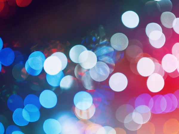 Foco Perdido Luz Bokeh — Fotografia de Stock