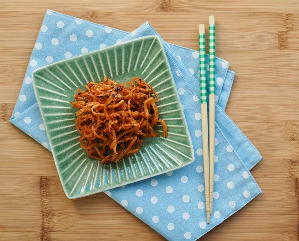 Comida Coreana Calamar Rallado Seco — Foto de Stock