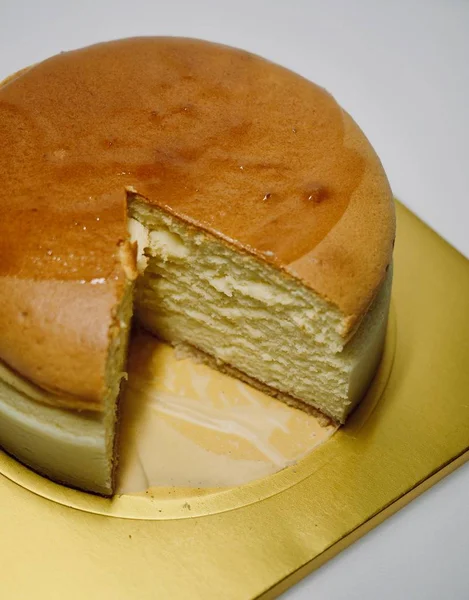 アジア風丸チーズケーキ — ストック写真