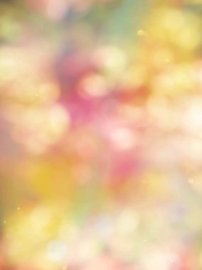 Ormanda yaprak bokeh, odağını kaybetmiş