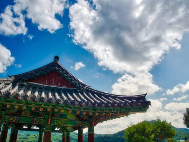 Hanok Cheongju, Korea, geleneksel Kore evde