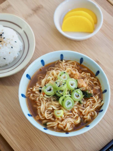 Ramen Alimentaire Asiatique Ramen Instantané — Photo