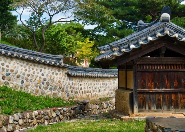 Traditionelles Koreanisches Haus Hanok — Stockfoto