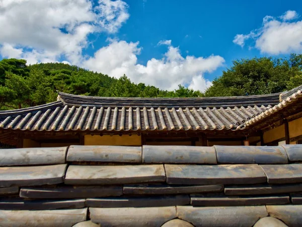Tradiční Korejský Dům Hanok — Stock fotografie