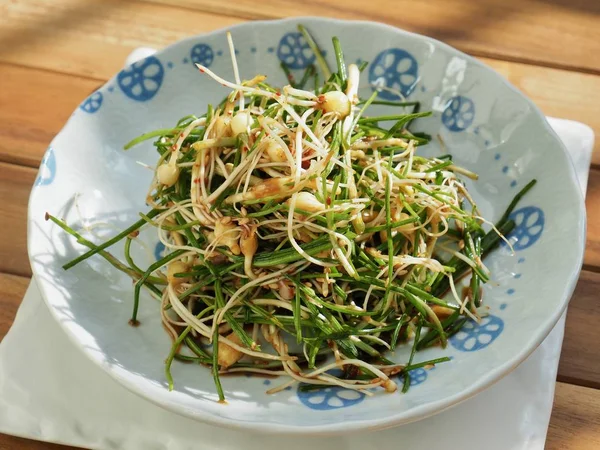 Kore yemeği malzemeler vahşi bıçaklamak soya sosu baharat