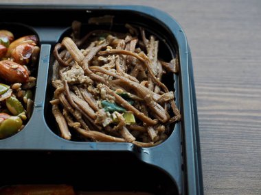 Kore geleneksel yan yemekler, fıstık, susam yaprağı, squash Bracken, Kimchi