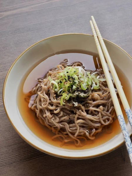 Mie Buckwheat Makanan Asia — Stok Foto