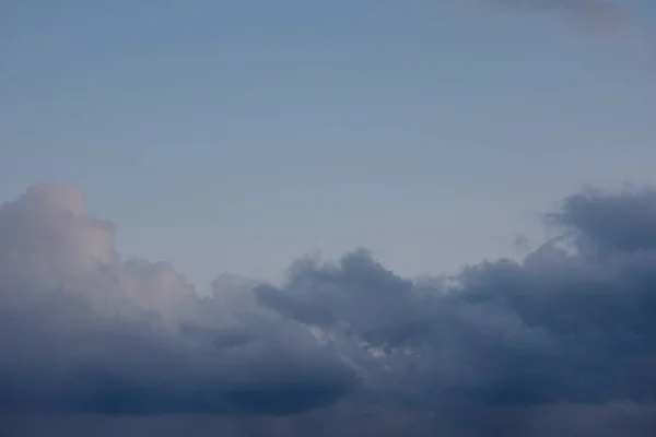 Paisaje Atardecer Con Cielo Nubes — Foto de Stock