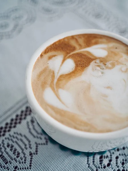 Cafe Latte Cafe Latte Art — Stock Photo, Image
