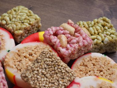 Kore geleneksel tatlılar ve kurabiye, Kore şeker, gangjeong