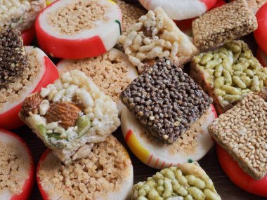 Kore geleneksel tatlılar ve kurabiye, Kore şeker, gangjeong