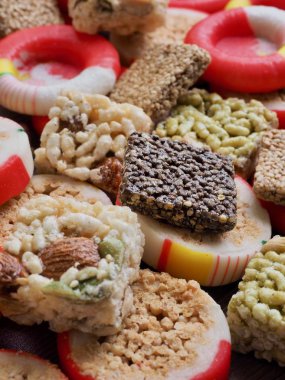 Kore geleneksel tatlılar ve kurabiye, Kore şeker, gangjeong