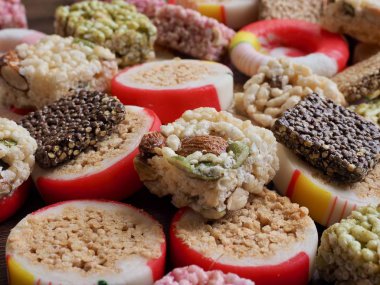 Kore geleneksel tatlılar ve kurabiye, Kore şeker, gangjeong