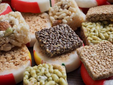 Kore geleneksel tatlılar ve kurabiye, Kore şeker, gangjeong