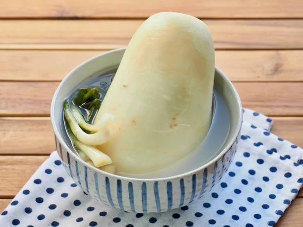 Comida Coreana Dongchimi Kimchi Agua Rábano — Foto de Stock