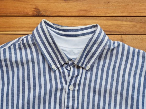 Striped linen shirt, summer clothing