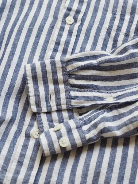 Striped linen shirt, summer clothing