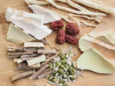 Kore gıda samgyetang, tavuk çorbasıwithginseng, Gıda Malzemeler