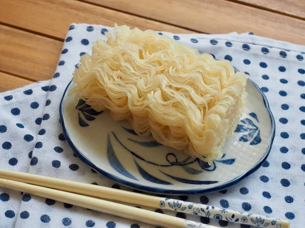 アジアの食品米麺 乾燥米麺 — ストック写真