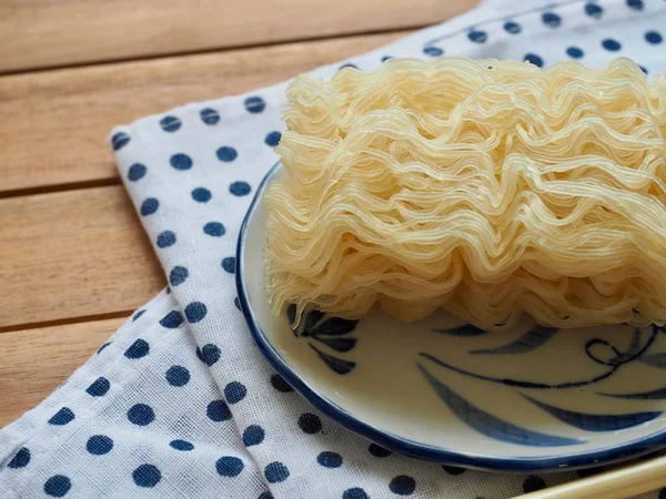 アジアの食品米麺 乾燥米麺 — ストック写真