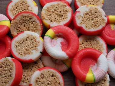 Korece geleneksel şeker, pirinç kurabiye, Snack