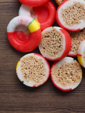 Korece geleneksel şeker, pirinç kurabiye, Snack