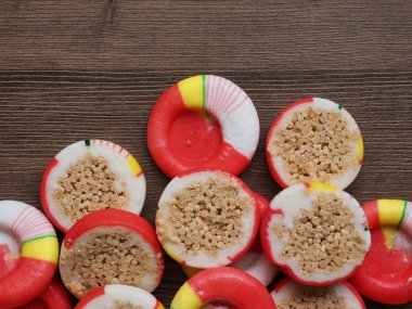 Korece geleneksel şeker, pirinç kurabiye, Snack