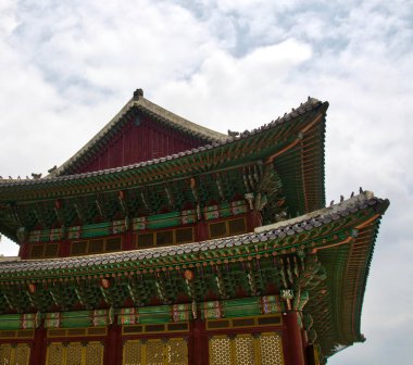 Kore 'nin geleneksel Sarayı Changdeok Sarayı