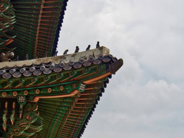 Kore 'nin geleneksel Sarayı Changdeok Sarayı