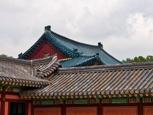 Palacio Tradicional Corea Palacio Changdeok — Foto de Stock