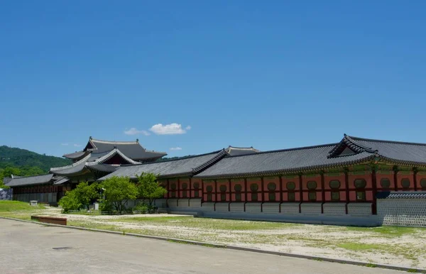 Tradiční Korejský Palác Gyeongbok — Stock fotografie