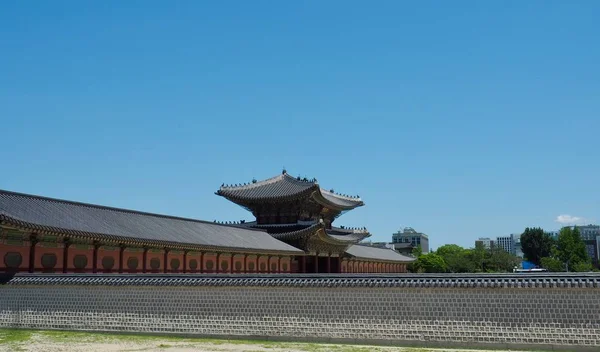 Tradiční Korejský Palác Gyeongbok — Stock fotografie