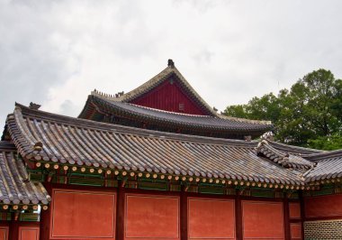 Kore 'nin geleneksel Sarayı Changdeok Sarayı