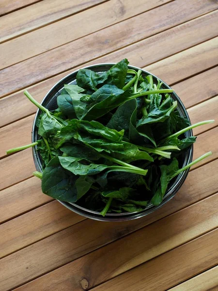 Korean Fresh organic vegetable spinach