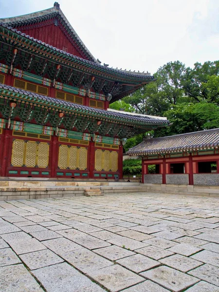 Tradycyjny Pałac Changdeok Korei — Zdjęcie stockowe
