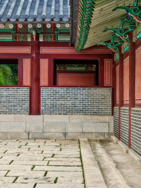 Palácio Tradicional Coreia Changdeok Palace — Fotografia de Stock