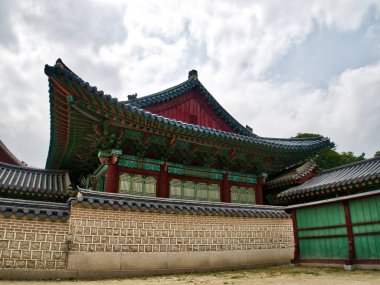 Kore 'nin geleneksel Sarayı Changdeok Sarayı