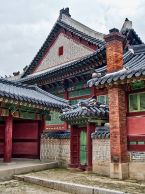 Kore 'nin geleneksel Sarayı Changdeok Sarayı