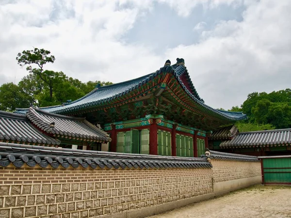 Palazzo Tradizionale Coreano Changdeok Palace — Foto Stock