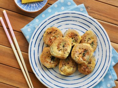 Kore yemeği ızgara kimbob yumurta