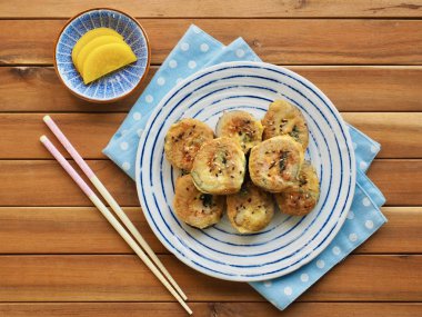 Kore yemeği ızgara kimbob yumurta