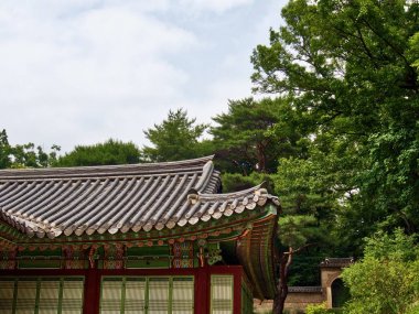 Kore 'nin geleneksel Sarayı Changdeok Sarayı