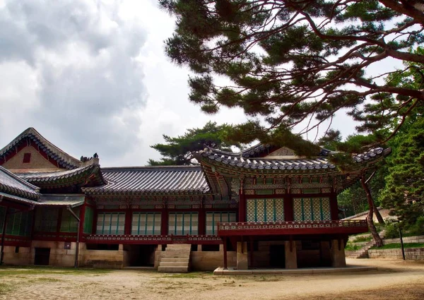 Korejský Palác Tradičním Paláci Changdeok — Stock fotografie