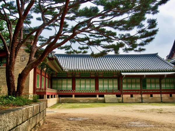 Palacio Tradicional Corea Palacio Changdeok — Foto de Stock