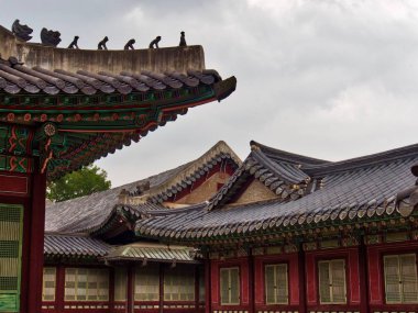 Kore 'nin geleneksel Sarayı Changdeok Sarayı