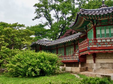 Kore 'nin geleneksel Sarayı Changdeok Sarayı