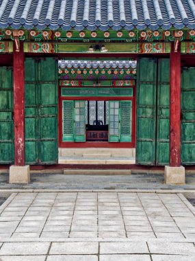 Kore 'nin geleneksel Sarayı Changdeok Sarayı