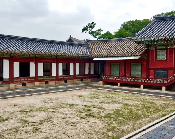 Palácio Tradicional Coreia Changdeok Palace — Fotografia de Stock